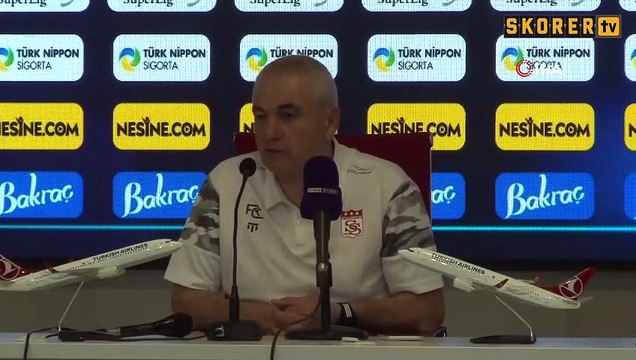 Rıza Çalımbay: “Mağlubiyeti hak ettik”