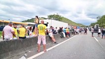 Caminhoneiros bolsonaristas bloqueiam estradas