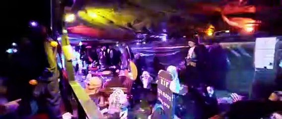 Dino the Dinosaur steals the show at South Shields Halloween lights display