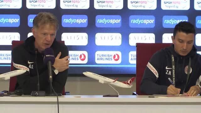 Sivasspor-Antalyaspor maçının ardından - Alfons Groenendijk