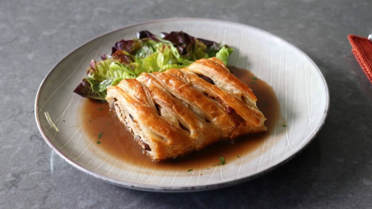 How to Make Chicken Mushroom Strudel
