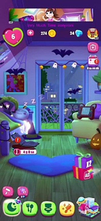 Talking konusan Tom Benn Angelam Hank Ginger Pierre Hello Kitty Toca Scary Teacher Prankster ❤