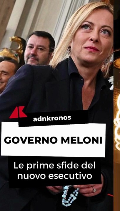 Governo Meloni: le prime sfide del nuovo esecutivo