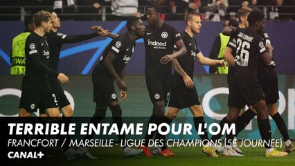 Terrible entame pour l'OM - Francfort / OM - Ligue des Champions (5ème journée)