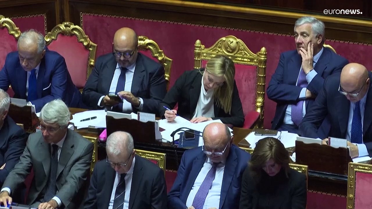 La premier Giorgia Meloni incassa un'agevole fiducia al Senato