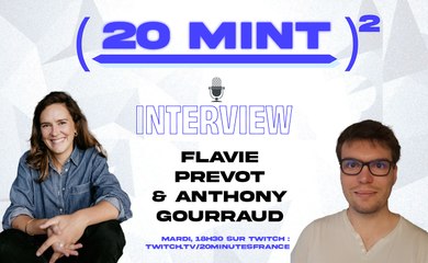 Flavie Prévot & Anthony Gourraud sont sur 20 Mint au Carré !