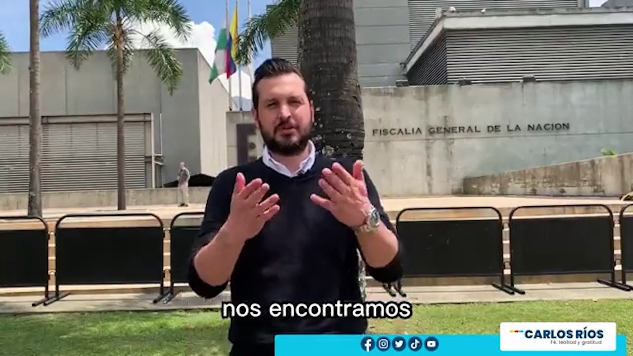 Carlos Ríos denunció a Daniel Quintero por pánico económico