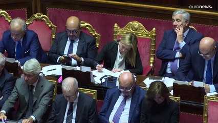 Italie : le gouvernement de Giorgia Meloni confirmé au Sénat