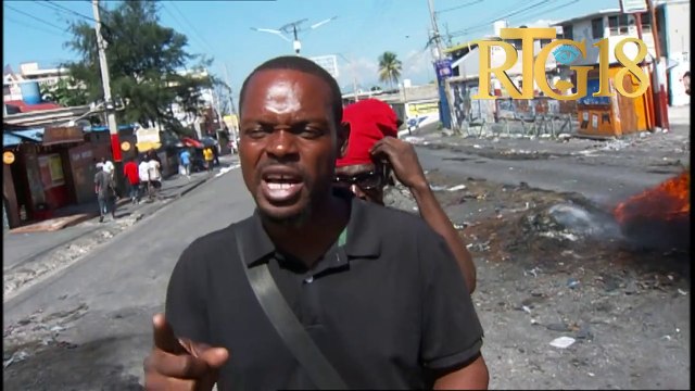 Mouvman Protestasyon militan Baz 47 pou kontinye egzije demisyon premye minis Ariel Henry.