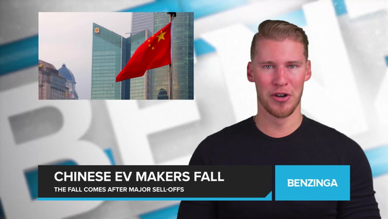 Chinese EV Makers Fall