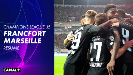 Le résumé de Francfort / Marseille - Ligue des Champions (5ème journée)
