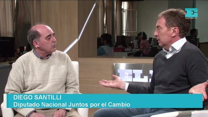 Santilli en la Redacción de El DIa