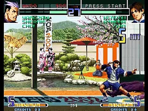 The King of Fighters 2002 Magic Plus online multiplayer - neo-geo