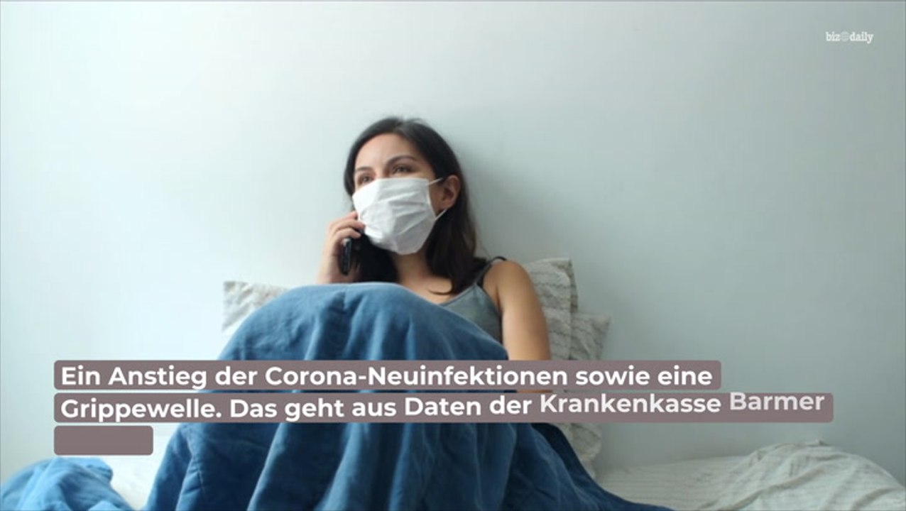 Wegen Corona und Grippe: Krankmeldungen haben sich verdoppelt
