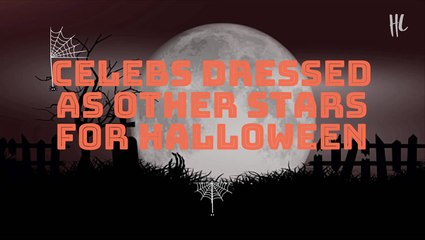 Celebs Dressed As Other Stars For Halloween