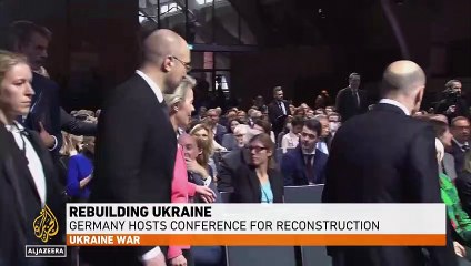 Germany hosts conference on rebuilding Ukraine