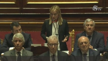 Giorgia Meloni completa con éxito su investidura en el Parlamento italiano