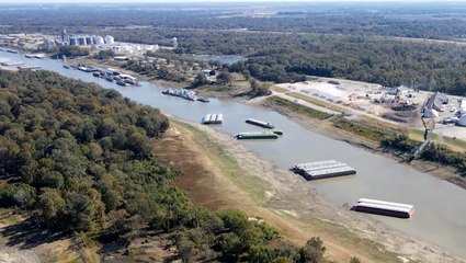 Storms provide little relief for Mississippi River crisis