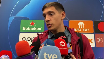 Nahuel Molina en Zona Mixta