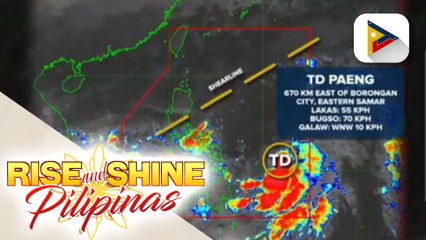 TD #PaengPH, patuloy na mino-monitor ng PAGASA