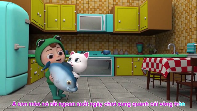 Chú Mèo Con - Nhạc Thiếu Nhi sôi động Chú Mèo Con và Chuột Nhắt vui nhộn