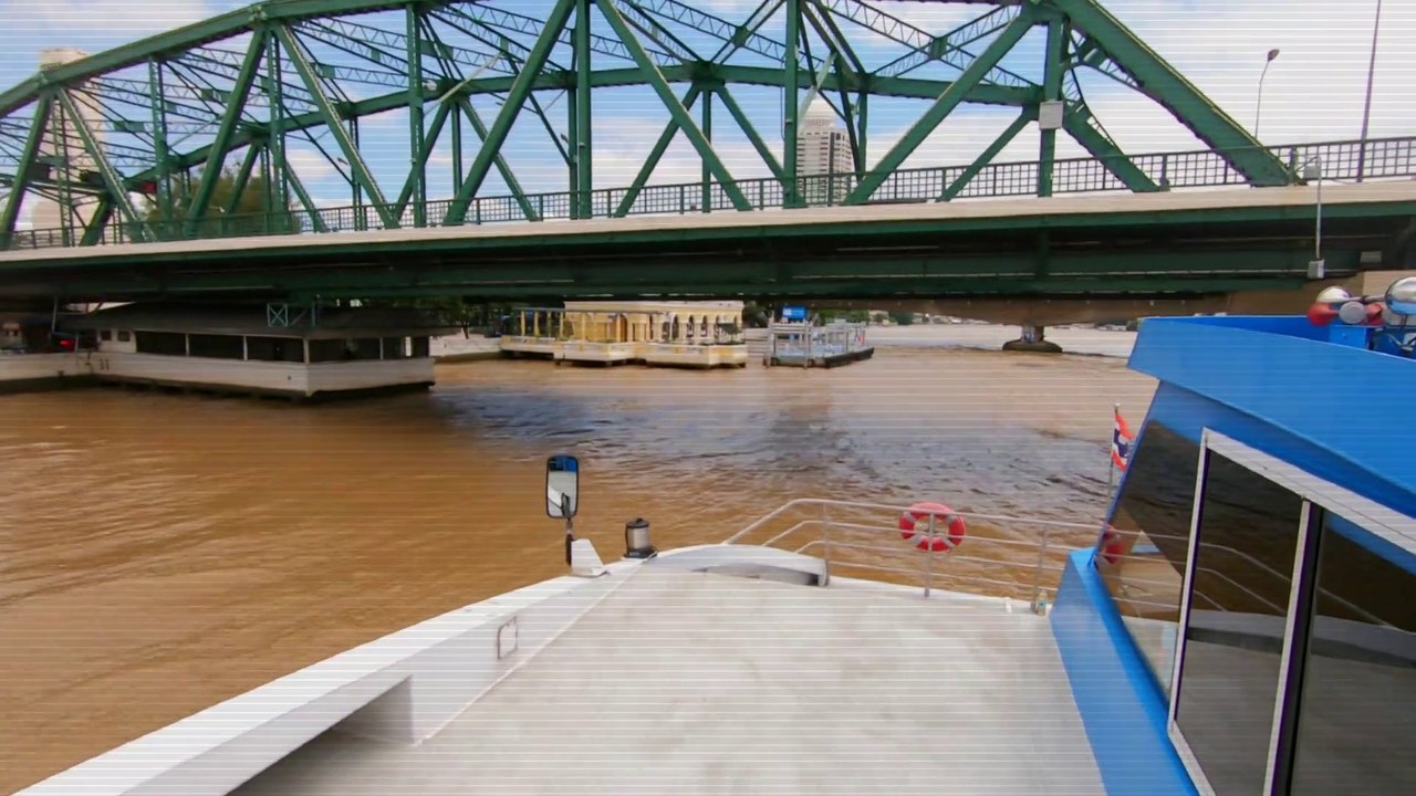 Chao Phraya River Tourist Boat Amazing Thailand