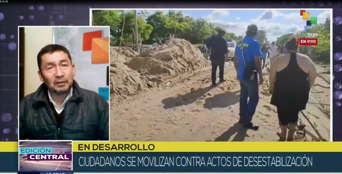 Edición Central 26-10: Ciudadanos se movilizan contra actos de desestabilización en Bolivia