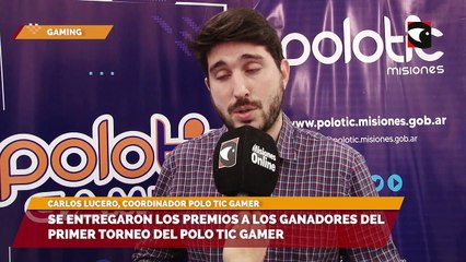 Se entregaron los premios a los ganadores del primer torneo del Polo Tic Gamer