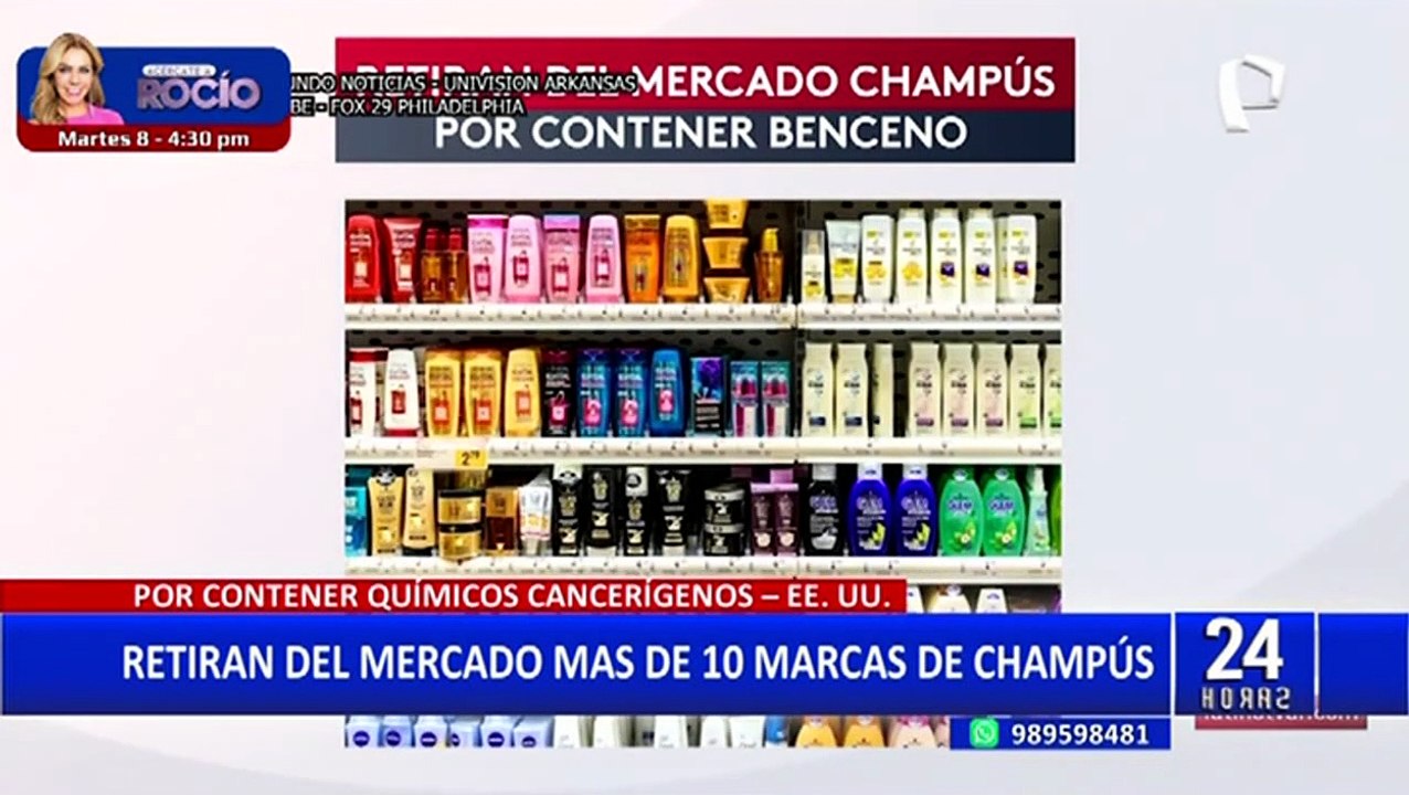 Estados Unidos: Retiran conocido productos para el cabello por contener sustancia cancerígena