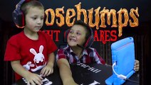 NIGHT OF JUMP SCARES!! Mike & Chase play GOOSEBUMPS N.O.S. iOS Game! (FGTEEV Scariest Gameplay)