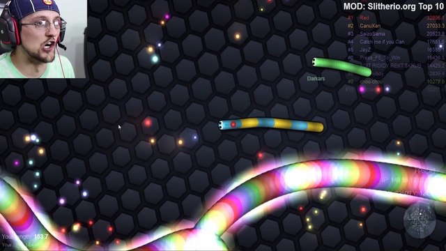 SLITHER.io #3- Epic RAGE Rages EPICALLY w_ RED FACE FGTEEV Duddy! #ZOOM #MOD #OMG #DOINK #MAGNET