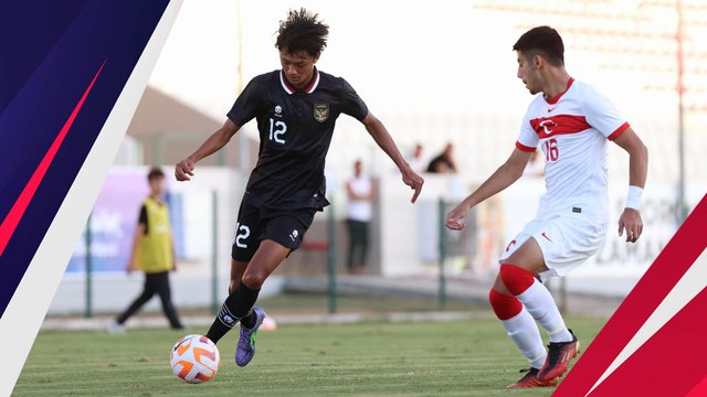 Petik Pelajaran Berharga, Timnas Indonesia Takluk dari Turki U-19