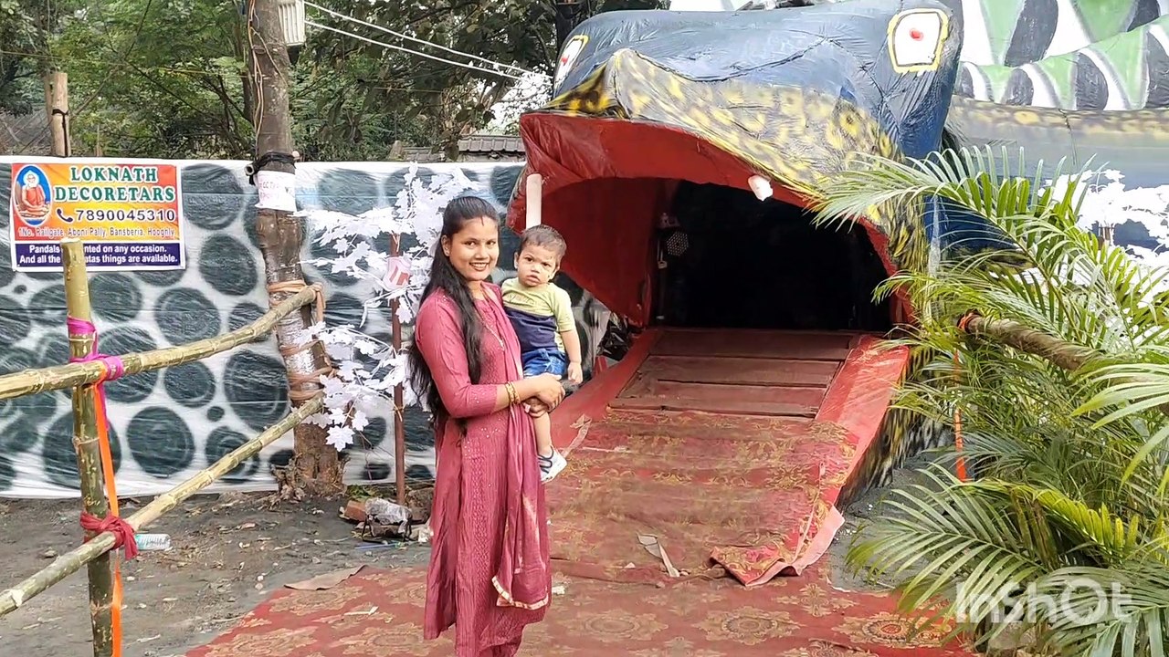 Durga Puja pandal Ranchi