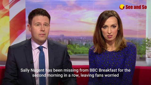 Sally Nugent: This host stood in for Nugent on BBC Breakfast
