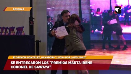 Se entregaron los "Premios MARTA IRENE CORONEL DE SAWAYA"