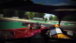 VRC Formula Alpha 2022 [ Ferrari F1-75 Skin ] Hot Lap At Monza _ Helmet Cam Extreme Porpoising