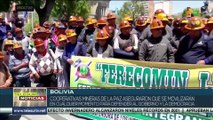 Sectores sociales bolivianos rechazaron paro derechista en Santa Cruz