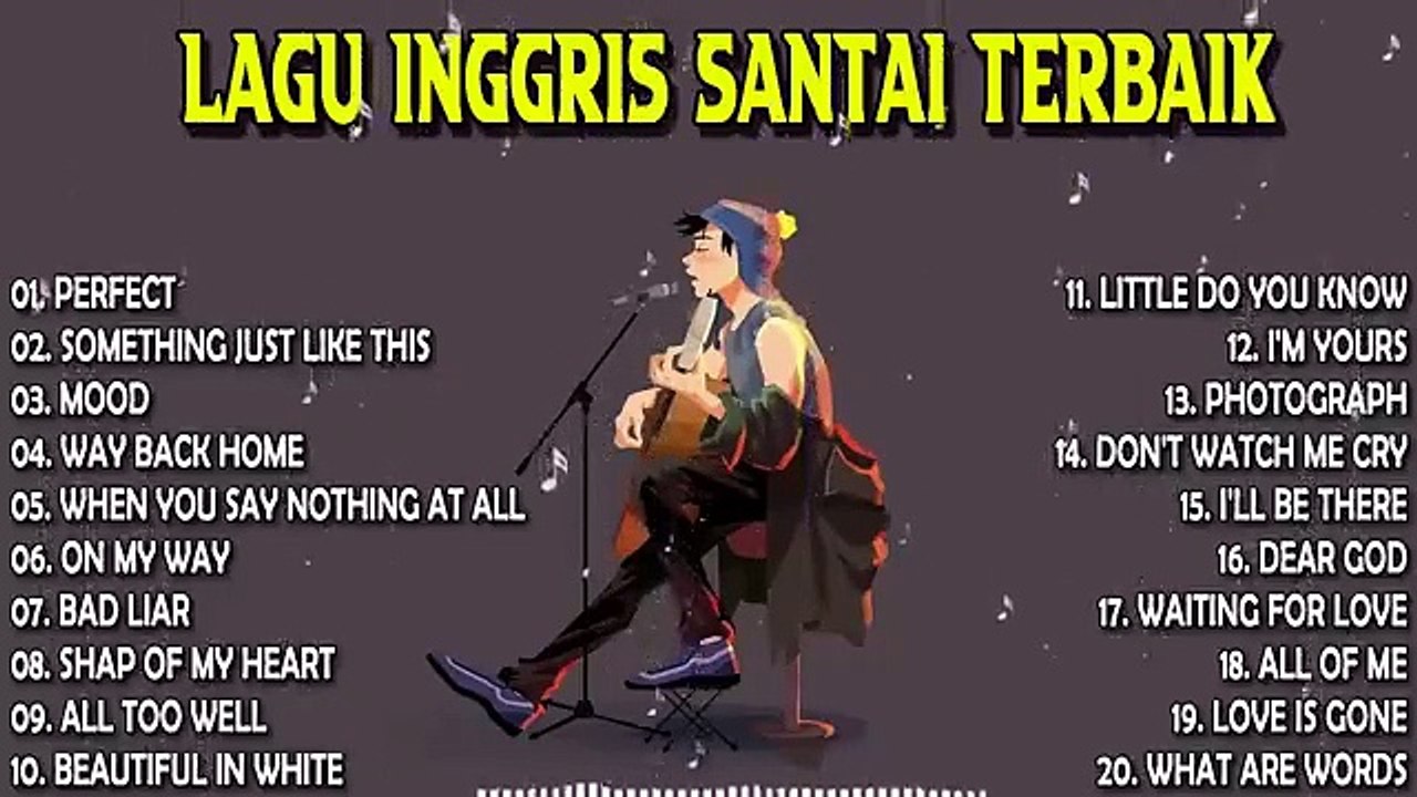 Lagu Inggris santai terbaru