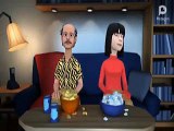 Chatri aur Cockroach, Chatar Patar 48, Comedy video , Fun, Cartoon Animation, watch hindi comedy