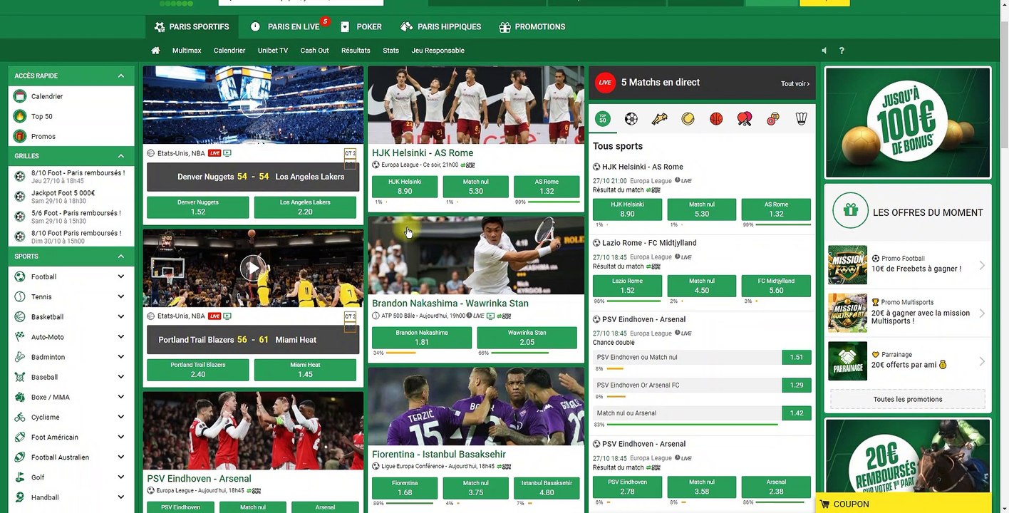 LOTO FOOT 7 et LOTO FOOT 12 PRONOSTIC FOOT JEUDI 27 OCTOBRE 2022