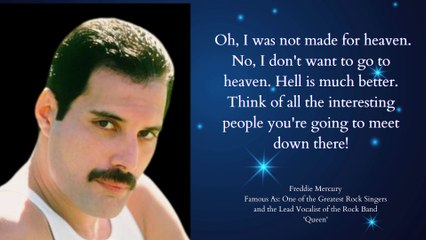 Freddie Mercury Quotes