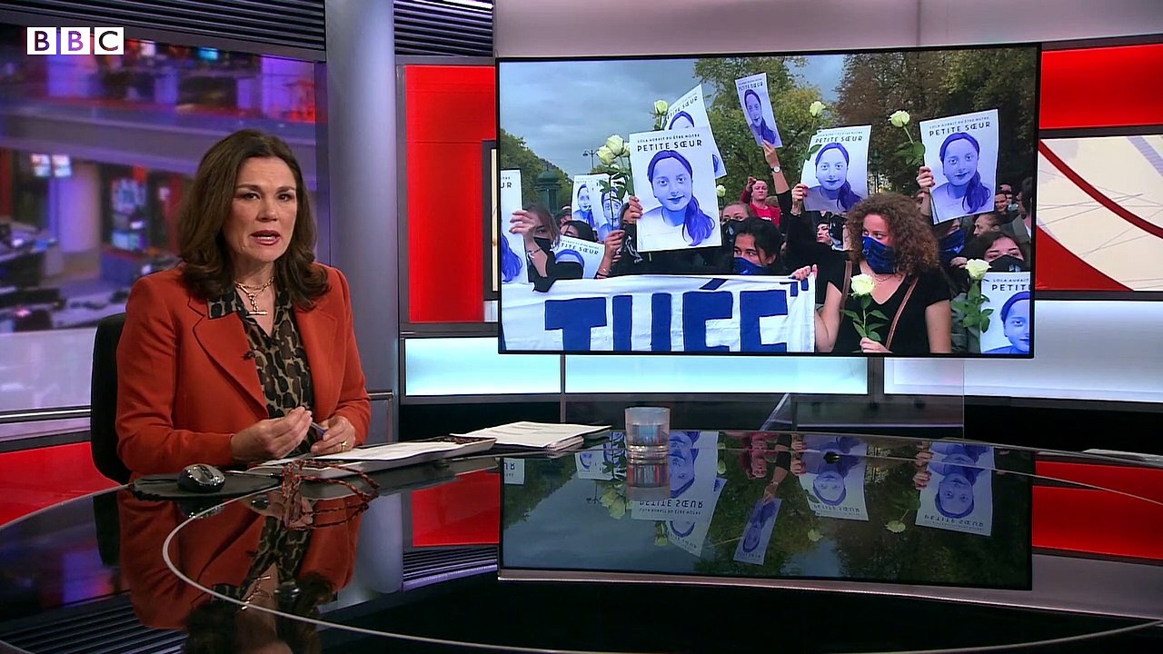 France's far right adopts murdered schoolgirl Lola