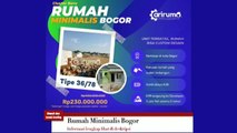 Rumah murah 190 juta di Bogor - Rumah Minimalis Bogor