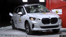 BMW 2 Series Active Tourer and BMW X1 Performance in a side crash, Euro NCAP
