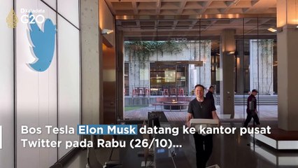 Elon Musk ke Kantor Twitter Bawa Wastafel, Apa Maksudnya