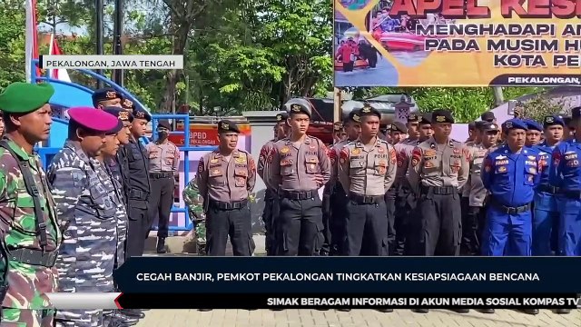 Cegah Banjir, Pemkot Pekalongan Tingkatkan Kesiapsiagaan Bencana