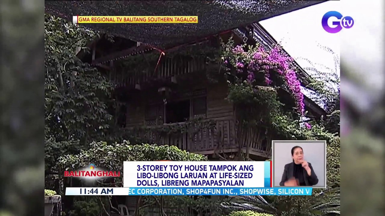 3-storey toy house tampok ang libu-libong laruan at life-sized dolls, libreng mapapasyalan | BT