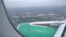 Landing Plane in Airport KUALANAMU
