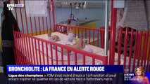 Bronchiolite: la France en alerte rouge, 4000 enfants hospitalisés en une semaine
