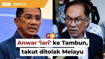 Anwar ‘lari’ ke Tambun kerana takut ditolak pengundi Melayu, dakwa Azmin